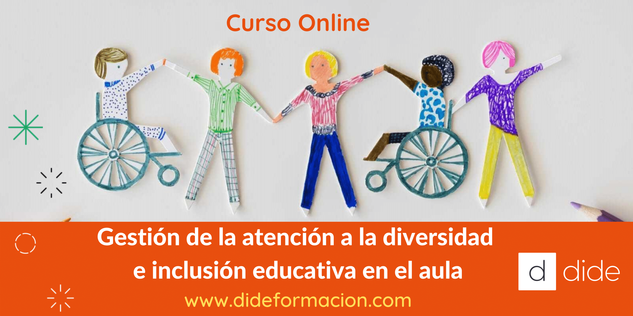 curso online para docentes, atención a la diversidad, inclusión